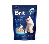 Brit Premium by Nature - Croquettes pour Chatons et Chats allaitants - Saveur Poulet - 800 g