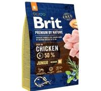 Brit Premium By Nature Junior M au poulet 3 kg x2