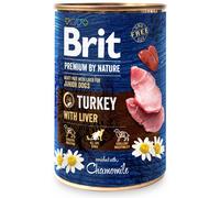 BRIT Premium by Nature Junior Turkey and liver - nourriture naturelle pour chiots à base de dinde et de foie - 400 g