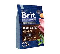 Brit Premium By Nature Light – Dinde et Avoine – 15 kg + surprise gratuite pour chien