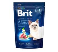 Brit Premium by Nature Nourriture sèche pour chat stérilisé, goût agneau, 1,5 kg