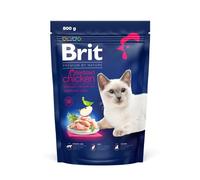 Brit Premium by Nature Nourriture sèche pour Chat stérilisé, goût Poulet, 800 g