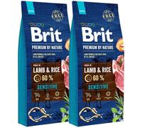 BRIT Premium By Nature Sensitive Lamb 2 x 15 kg