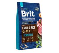 Brit Nourriture sèche pour chien Premium by Nature Adulte Sensible Agneau et Riz 8 kg