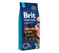 BRIT Premium By Nature Sensitive Lamb and rice 15 kg + BRIT Mono Protein Lamb & Rice 3x400 g