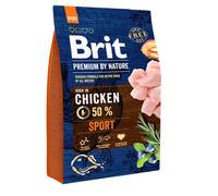 BRIT Premium By Nature Sport - Poulet pour chiens actifs - 3 kg