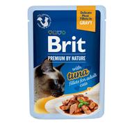 BRIT Premium Cat Fillets in Gravy Nourriture humide au thon en sauce pour chats 24x85g