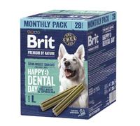 Brit Premium Dental Sticks L Lot économique pour Grands Chiens 4 x 250 g