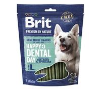 BRIT Premium Dog Dental Semi-moist Snack L 250 g friandise dentaire pour chiens moyens et grands
