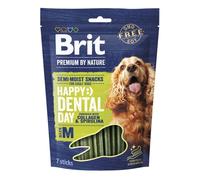 BRIT Premium Dog Dental Semi-moist Snack M 180 g friandise dentaire pour petits et moyens chiens