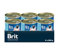 Brit Premium Pâté Chat Saveur Truite & Foie 6 x 200 g