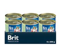 Brit Premium Pâté pour Chat Saveur Dinde & Agneau 6 x 200 g