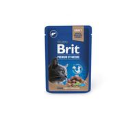 BRIT PREMIUM Pouch Liver Sterilized - avec du foie pour les chats stérilisés - 24x100g
