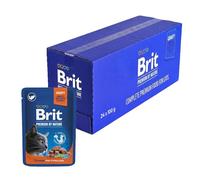 BRIT PREMIUM Pouch Salmon Sterilized 24x100g