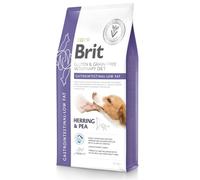 Brit Vet Diet Gastrointestinal Low Fat, Croquettes sans Céréales pour Chiens, Hareng et Pois, Troubles Digestifs, 12 kg