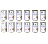 BRIT Veterinary Diet Gastrointestinal Salmon&Pea - saumon et pois pour chiens ayant des problèmes digestifs - 12x400 g