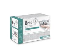 BRIT Veterinary Diet Grain Free Sterilised Cat Fillets in Gravy 12x85g pour les chats adultes stérilisés