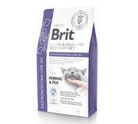 BRIT Veterinary Diets Cat Gastrointestinal Low Fat Croquettes contre les troubles du système digestif du chat 5 kg