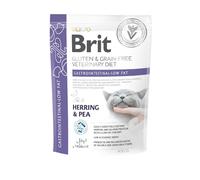 BRIT Veterinary Diets Cat Gastrointestinal Low Fat Croquettes contre les troubles du système digestif du chat 400g