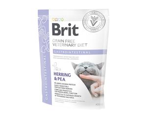 BRIT Veterinary Diets Cat GF Gastrointestinal Low Fat 400 g alimentation sans céréales pour troubles gastro-intestinaux du chat