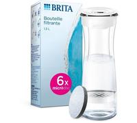 BRITA 1057092 Blanc Graphite Bouteille filtrante - 6 filtres MicroDisc inclus