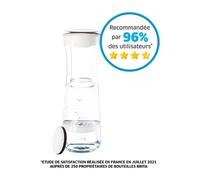 Brita Bouteille filtrante blanc graphite - 1 filtre MicroDisc inclus