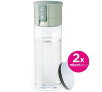 BRITA Bouteille filtrante Vital verte + 2 cartouches MicroDisc - 1 pièce