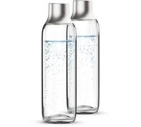 BRITA Bouteille Sodatrio en verre – Pack de 2 bouteilles