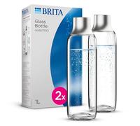 BRITA Bouteille Sodatrio en verre – Pack de 2 bouteilles