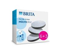 BRITA Filtres d'eau MicroDisc Pack 6+3 Blanc