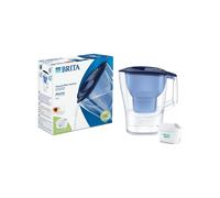 BRITA Carafe filtrante 2.4L Aluna Bleue + cartouche filtrante MAXTRA PRO (filtre aussi les PFAS)