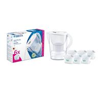 BRITA Carafe filtrante Marella 2.4L + 6 cartouches filtrantes MAXTRA PRO (filtre aussi les PFAS)