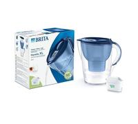 BRITA Carafe filtrante 3.5L Marella XL Bleue + cartouche filtrante MAXTRA