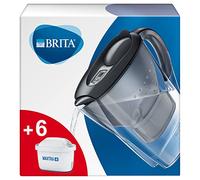 Brita Marella Filtre à eau pour carafe 1,4 L Graphite, Transparent