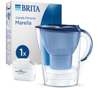 BRITA - Carafe filtrante - MAXTRA - Marella bleue x1 cartouche Pure Performance