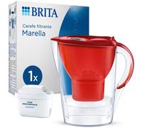BRITA - Carafe filtrante - MAXTRA - Marella rouge x1 cartouche Pure Performance