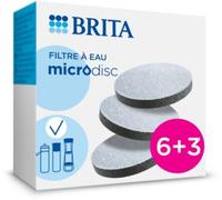 Brita - Cartouche Filtrante Pack De 6+3 Filtres À Eau Microdisc