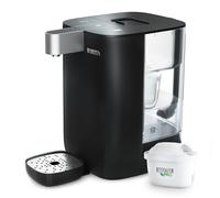 BRITA Distributeur d'eau cube pour la maison (4 l) - Avec réglage du volume de la tasse et de la température, eau sans bactéries grâce à la technologie UV-C et à la cartouche filtrante Maxtra Pro
