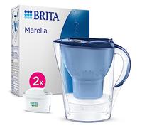 BRITA Marella Cool Water Filter Jug 2,4L + 2 Maxtra Pro All-in-1 Waterfilters Blue