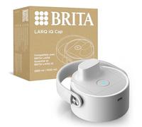 BRITA LARQ IQ Cap Blanc - Bouchon Intelligent pour gourdes LARQ Essential avec Suivi de Filtration dans l’app et LED UV-C Auto-nettoyante - élimine Jusqu’à 99,99% des bactéries