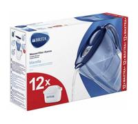Brita Marella inkl. 12x Maxtra Pro 125978 Set de filtres à économie d'eau 2.4 l bleu