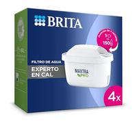 Brita Maxtra Pro Expert Citron Pack 4 Filtres à Eau Filtrée 4 Mois