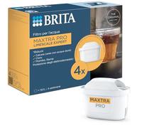 Brita Maxtra Pro Expert Citron Pack 4 Filtres à Eau Filtrée 4 Mois