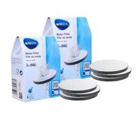 BRITA MicroDisc Lot de 3 filtres à eau - Convient pour les bouteilles filtrantes BRITA fill&go et les carafes filtrantes BRITA fill&