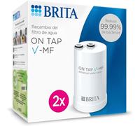 BRITA ON TAP V-MF 2x cartouche filtrante à eau (600L) - réduit les microparticules les plus fines, les métaux et les substances qui affectent le goût