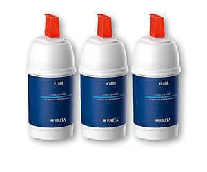 Brita P1000 Lot de 3 filtres à eau pour robinet Brita