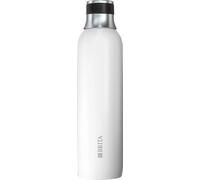 Brita sodaTRIO Bouteille en acier inoxydable blanc petite (118501)