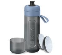 BRITA Sport Bouteille filtrante Modèle Active Bleu 0,6 L incl. 2x filtres microdisc