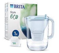 BRITA Carafe filtrante 2.4L Style Eco Bleu Poudré + Cartouche filtrante MAXTRA PRO