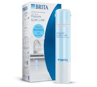 BRITA - Système de filtration de l’eau sous évier mypure SLIM V-MF avec 1x cartouche filtrante (8000L) - Elimine 99,999% des bactéries si présentes dans l'eau du robinet